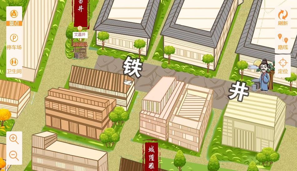 杞县智慧景区：手绘地图与语音导览的完美融合